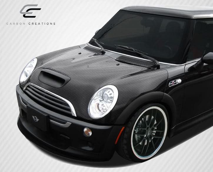 2002-2008 Mini Cooper OEM Look Hood - Carbon Fiber