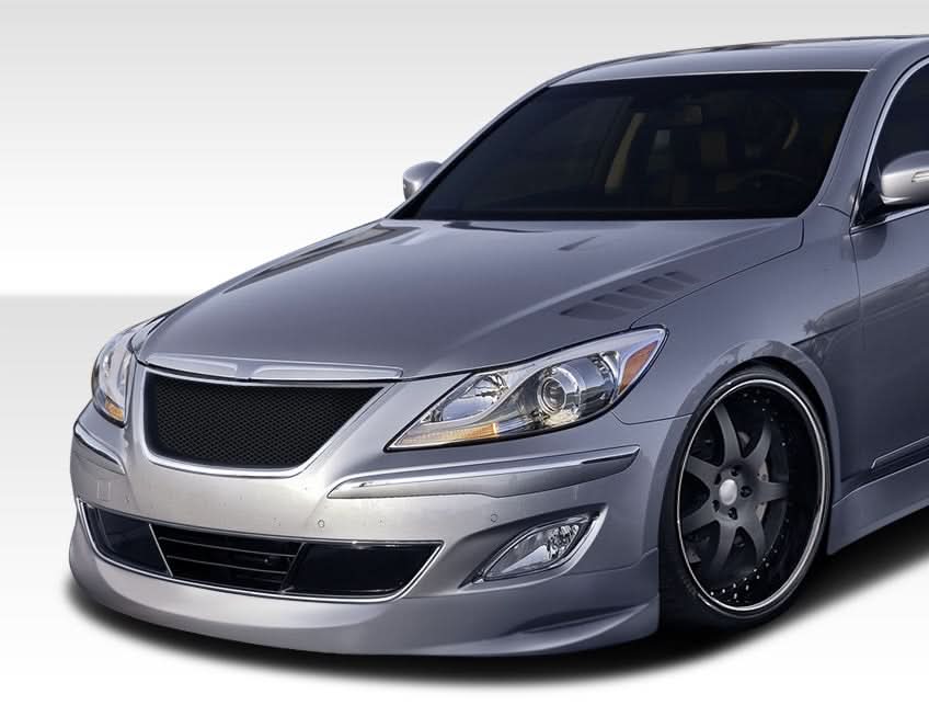 2009-2014 Hyundai Genesis Executive Style Front Lip Spoiler - FRP