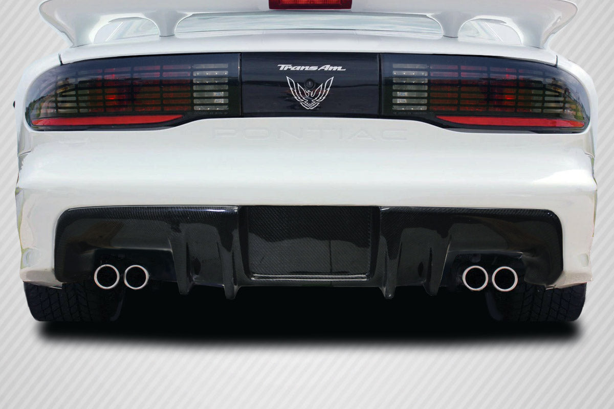 1993-2002 Pontiac Trans Am LE Style Rear Diffuser - Carbon Fiber