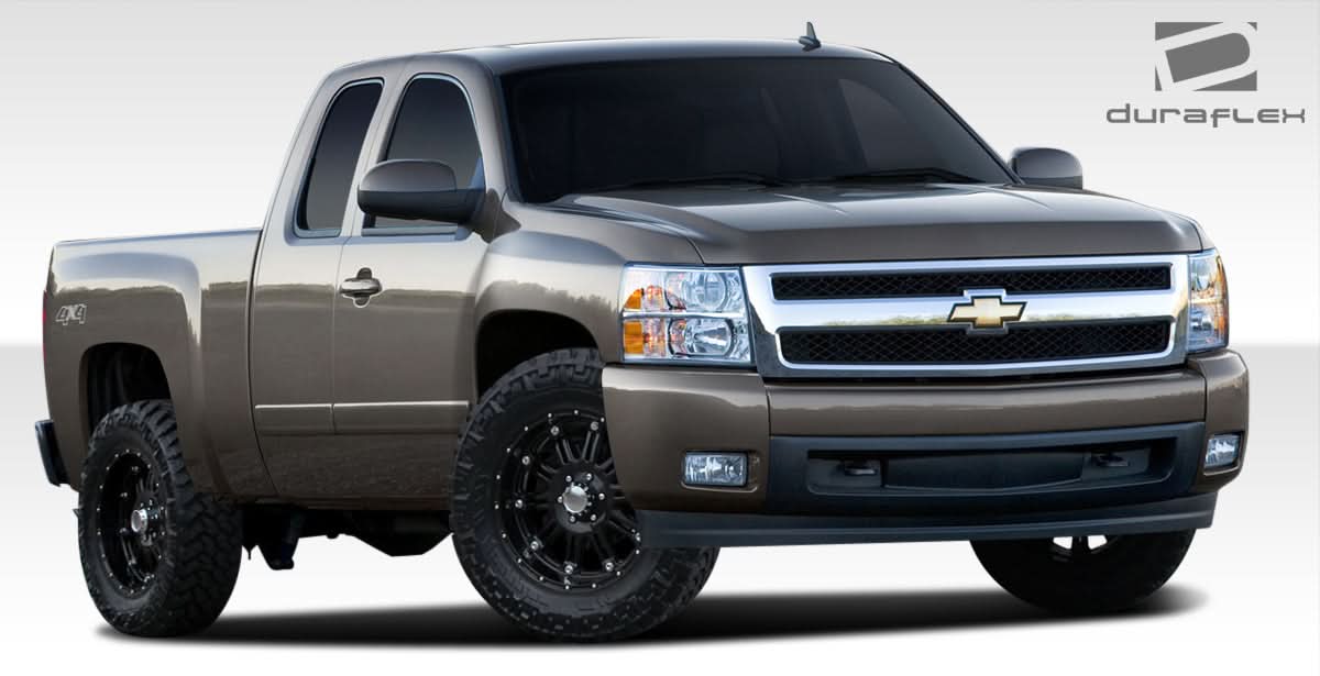 2007-2013 Chevrolet Silverado 4.5" Off Road Bulge Front Fenders - FRP