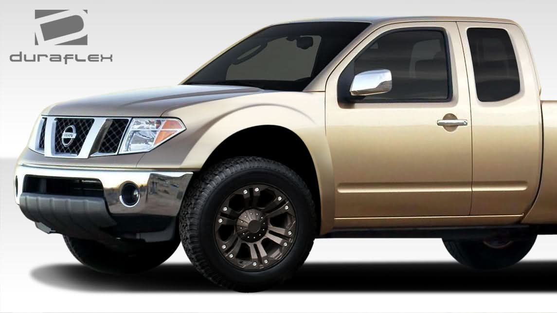 2005-2021 Nissan Frontier Off Road Bulge Style Front Fenders - FRP