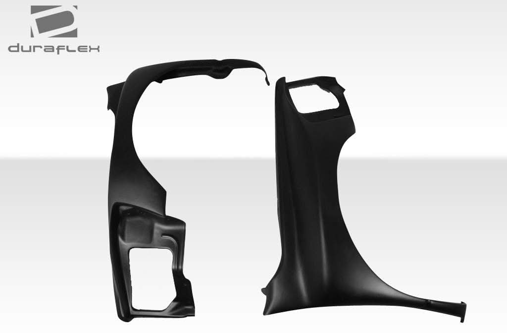 2006-2008 Dodge Ram Off Road Bulge Style Front Fenders - 2 Piece - FRP