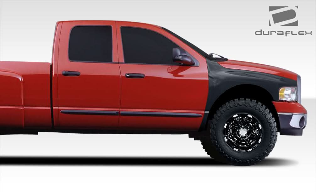 2002-2005 Dodge Ram Off Road Bulge Style Front Fenders - 2 Piece - FRP
