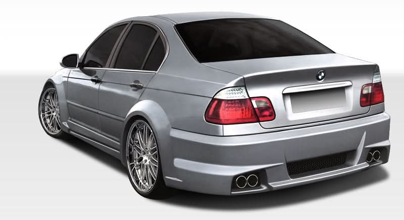 1999-2005 BMW 3 Series E46 I-Design Style Wide Body Rear Bumper - FRP