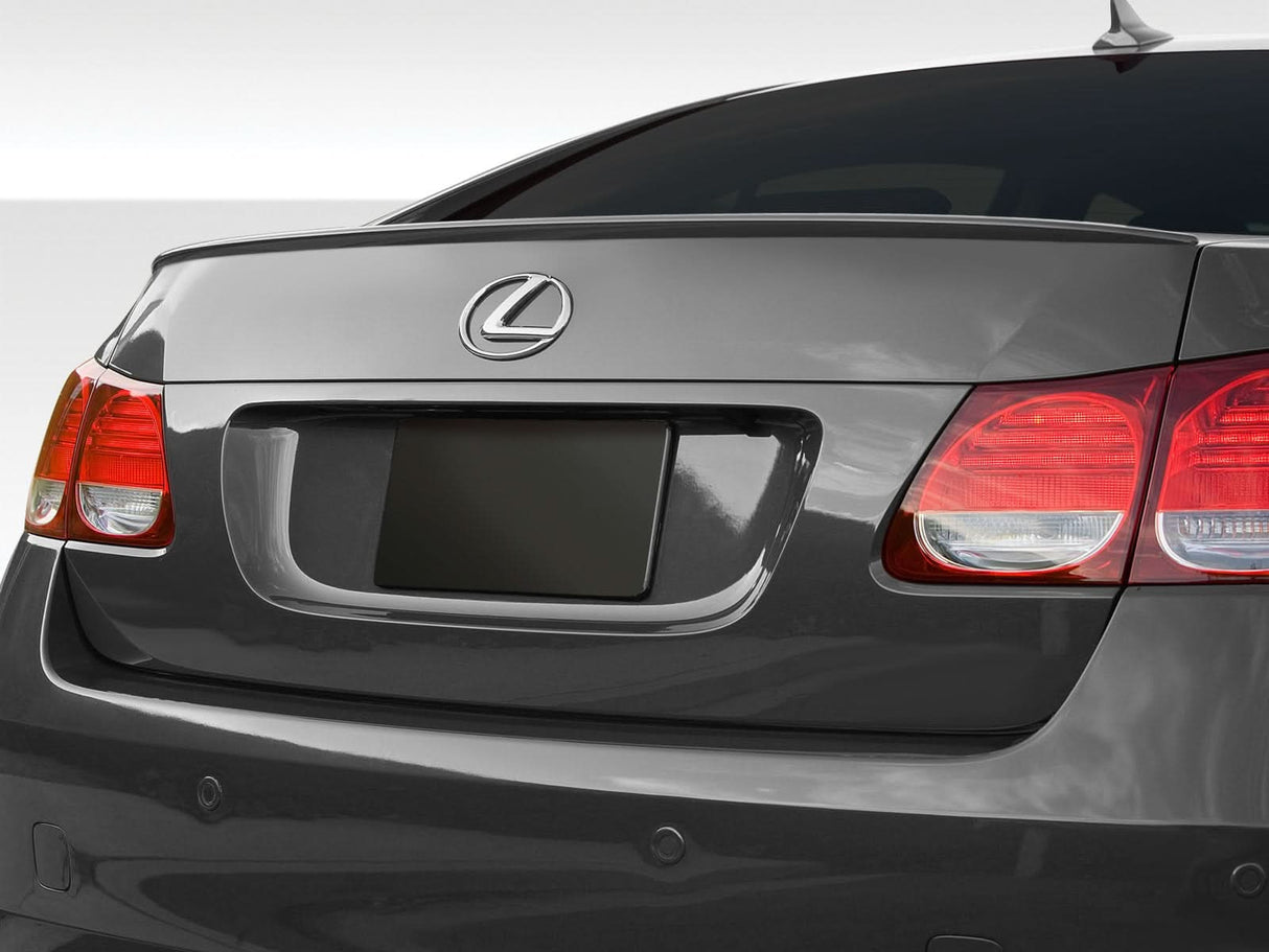 2006-2011 Lexus GS Series SK-R Style Wing Trunk Spoiler - FRP
