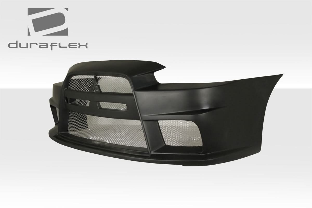 2008-2017 Mitsubishi Lancer Evo X Look Front Bumper Cover - FRP
