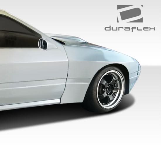 1986-1991 Mazda RX-7 MTP Style Wide Body Front Fenders - FRP