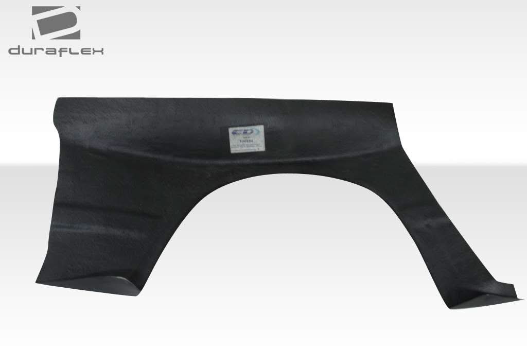 1986-1991 Mazda RX-7 MTP Style Wide Body Rear Fender Flares - FRP