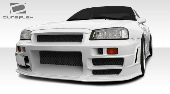 1989-1994 Nissan Skyline R324 Style 9 Piece Body Kit - FRP