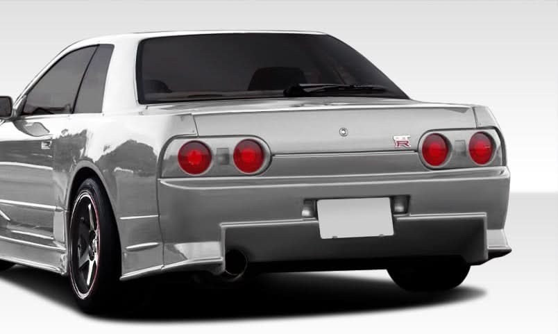 1989-1994 Nissan Skyline R324 Style Rear Bumper Cover - FRP