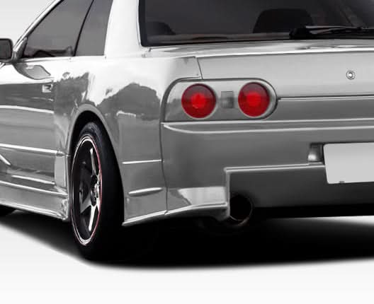 1989-1994 Nissan Skyline R324 Style Rear Fender Flares - FRP