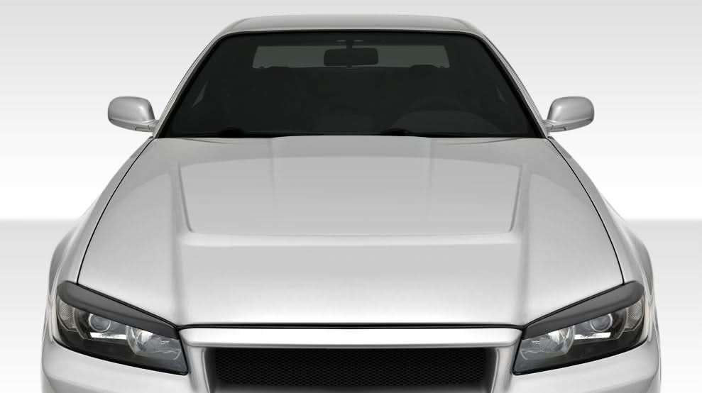 1989-1994 Nissan Skyline R324 Style Conversion Hood - FRP