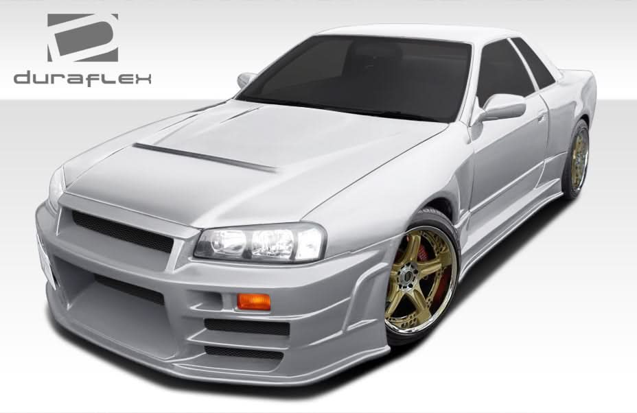 1989-1994 Nissan Skyline R324 Style 9 Piece Body Kit - FRP