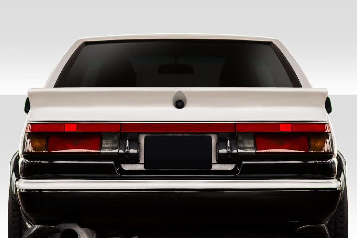 1984-1987 Toyota Corolla Wangan Style Wing Trunk Spoiler - FRP