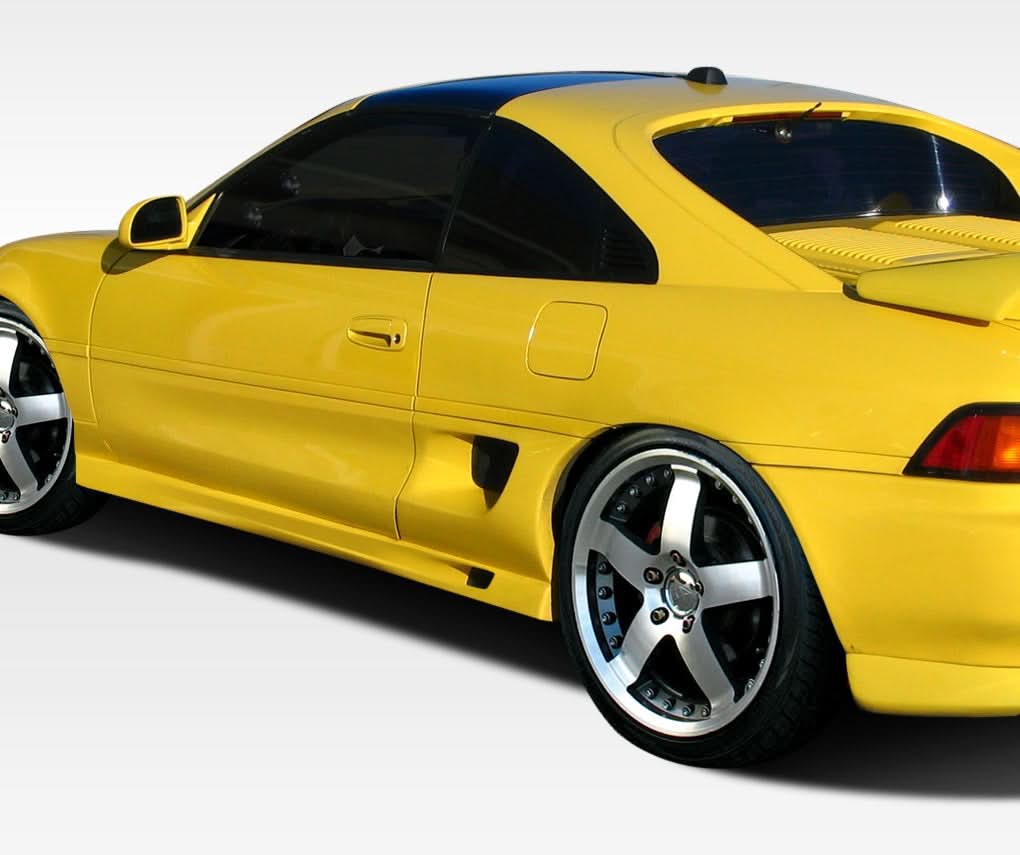 1991-1995 Toyota MR2 G-Spec Style Side Skirts - 2 Piece FRP
