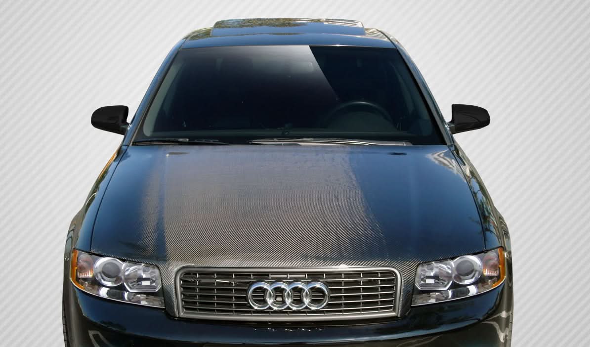 2002-2005 Audi A4 B6 S4 OEM Look Hood - Carbon Fiber