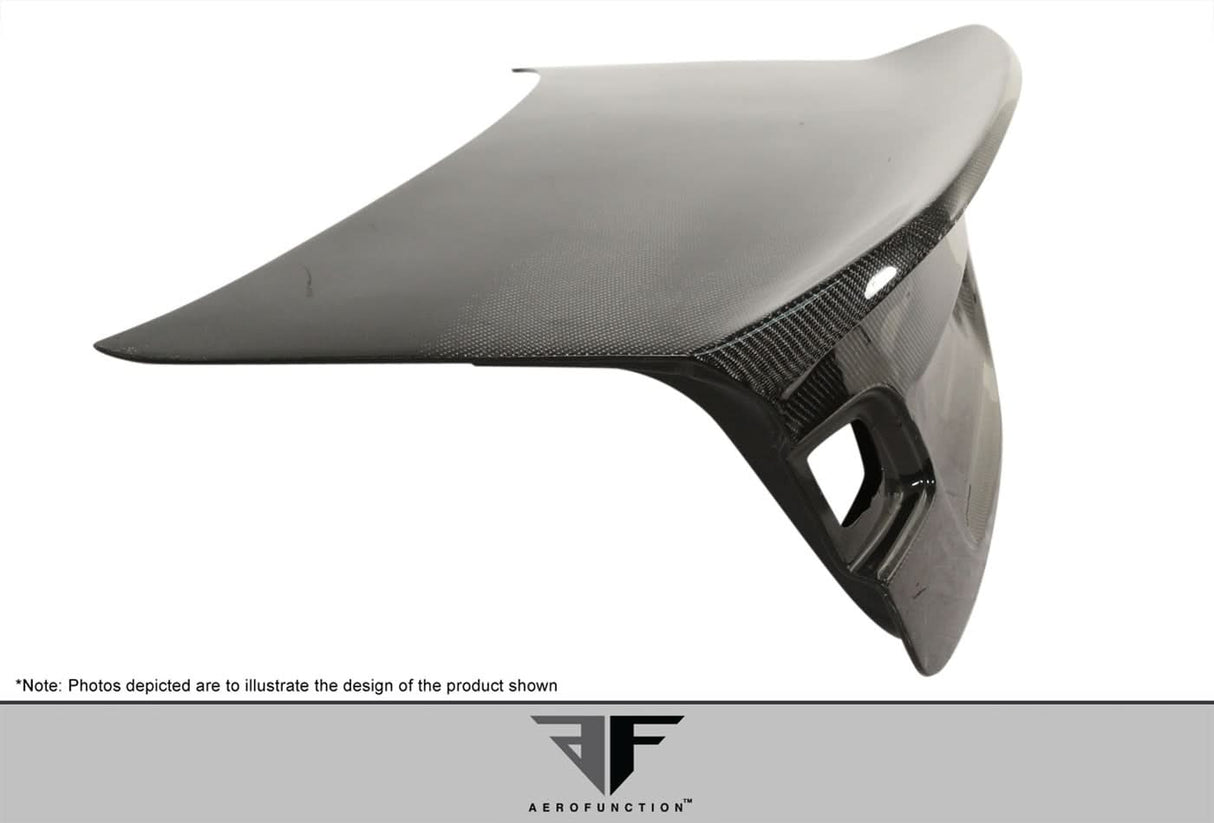 2007-2013 BMW 3 Series E92 AF-1 Style Trunk Lid - Carbon Fiber