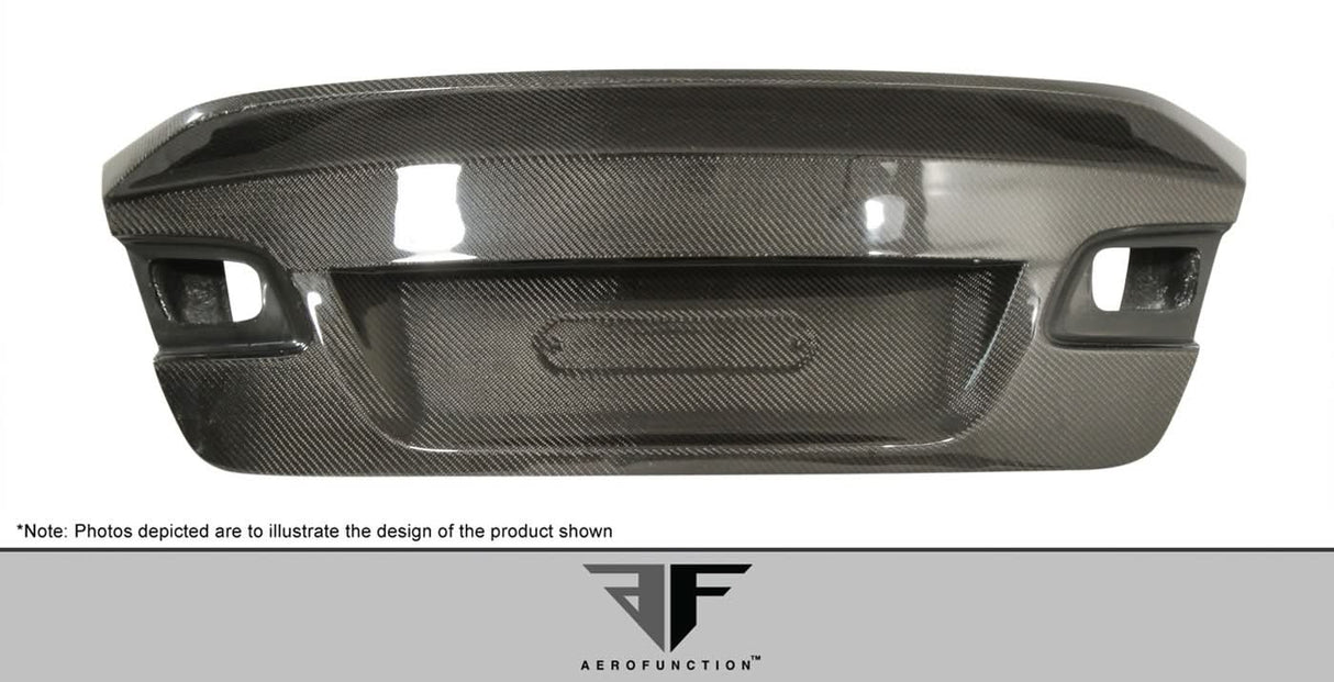 2007-2013 BMW 3 Series E92 AF-1 Style Trunk Lid - Carbon Fiber