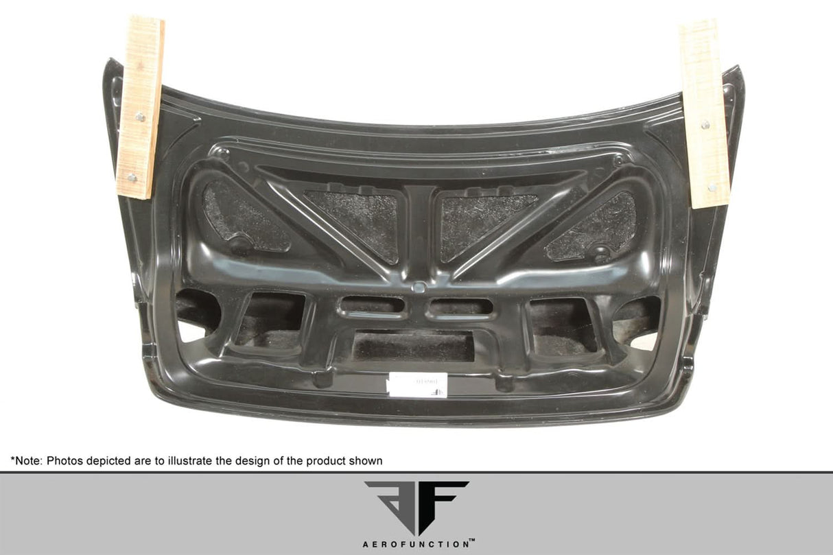 2007-2013 BMW 3 Series E92 AF-1 Style Trunk Lid - Carbon Fiber