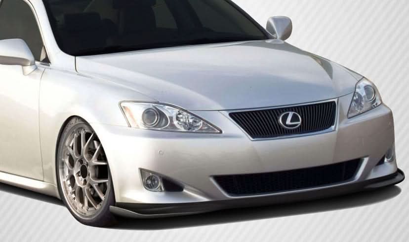 2006-2008 Lexus IS250/IS350 VIP Style Front Lip Spoiler - Carbon Fiber