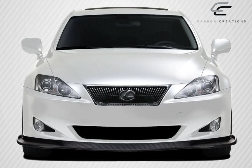 2006-2008 Lexus IS250/IS350 VIP Style Front Lip Spoiler - Carbon Fiber
