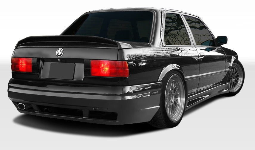 1984-1991 BMW 3 Series GT-S Style Rear Bumper Cover - FRP