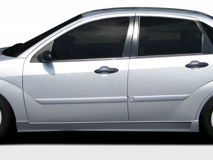 2000-2007 Ford Focus B-2 Style Side Skirts Rocker Panels - FRP