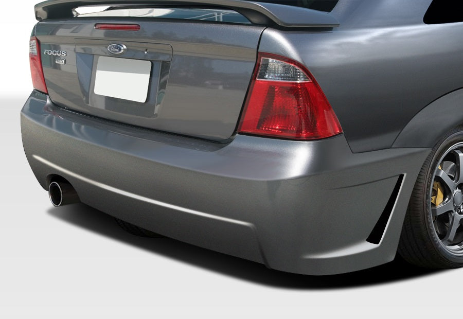 2005-2007 Ford Focus B-2 Style Rear Bumper Cover - 1 Piece - FRP