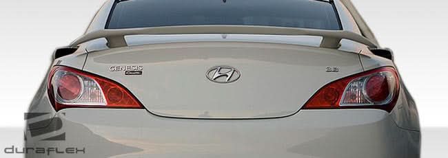 2010-2016 Hyundai Genesis Coupe Track Look Wing Trunk Spoiler - FRP