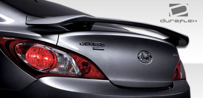 2010-2016 Hyundai Genesis Coupe Track Look Wing Trunk Spoiler - FRP