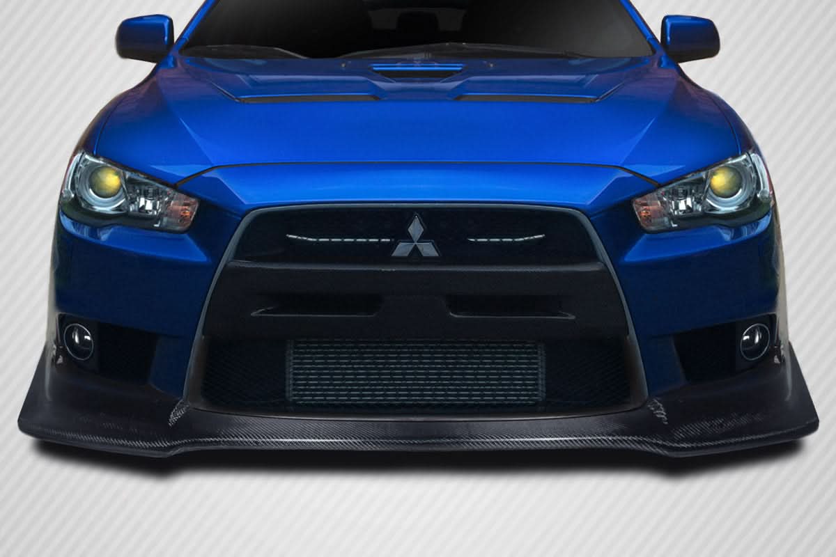2008-2015 Mitsubishi Lancer Evolution 10 VR-S Style Front Lip