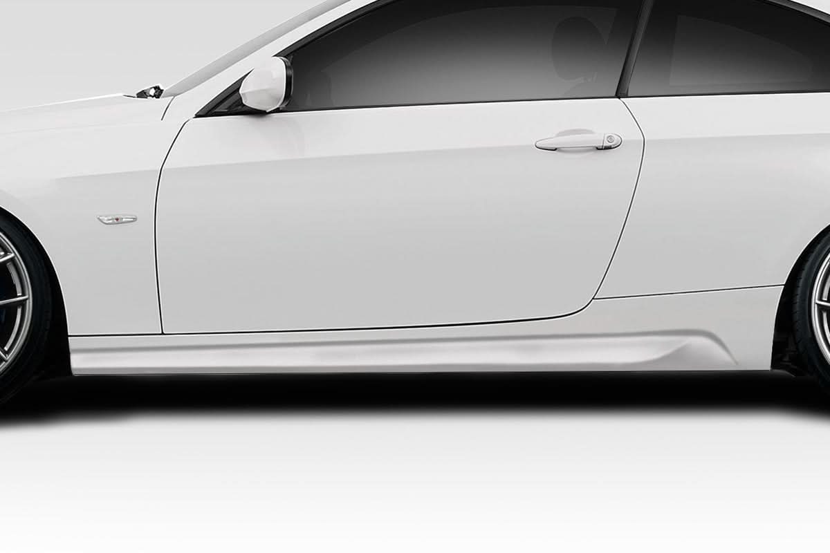 2007-2013 BMW 3 Series E92 E93 M3 Look Side Skirts - 2 Piece FRP