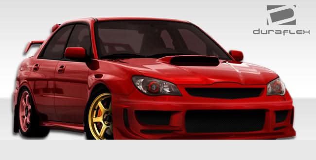 2006-2007 Subaru Impreza WRX STI Harmon Style Front Bumper Cover - FRP