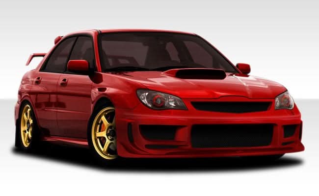 2006-2007 Subaru Impreza Harmon Style Body Kit - 4 Piece - FRP