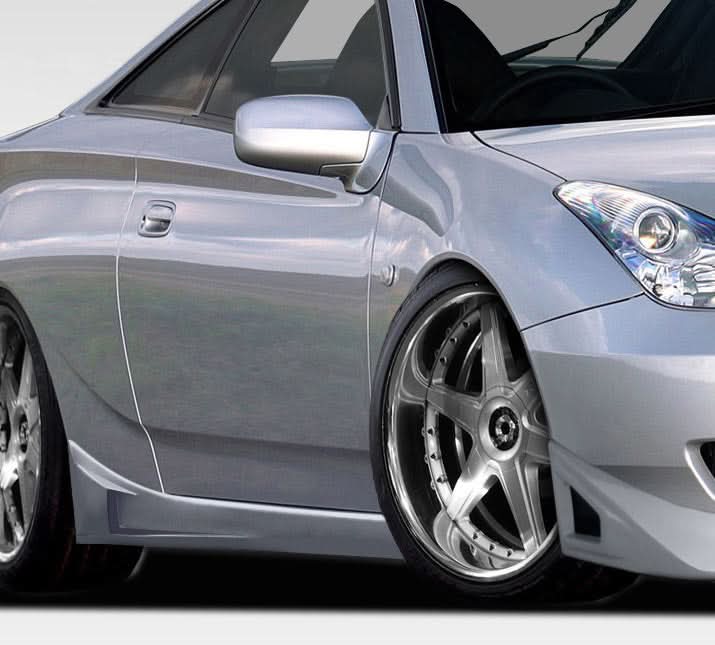 2000-2005 Toyota Celica RM Design Style Side Skirts - 2 Piece - FRP