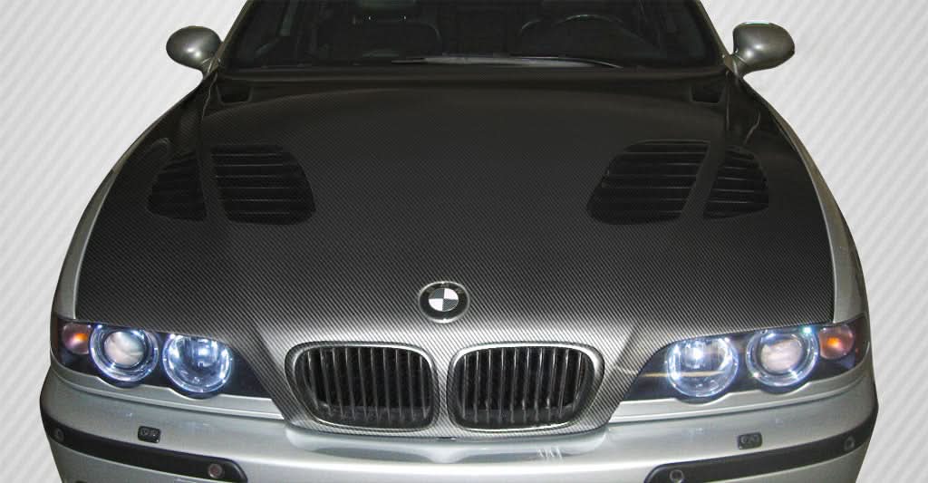 1997-2003 BMW 5 Series GTR Style Hood - Carbon Fiber