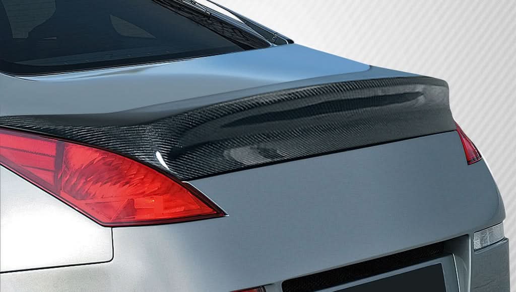 2003-2008 Nissan 350Z I-Spec Style Wing Trunk Lid Spoiler - Carbon Fiber