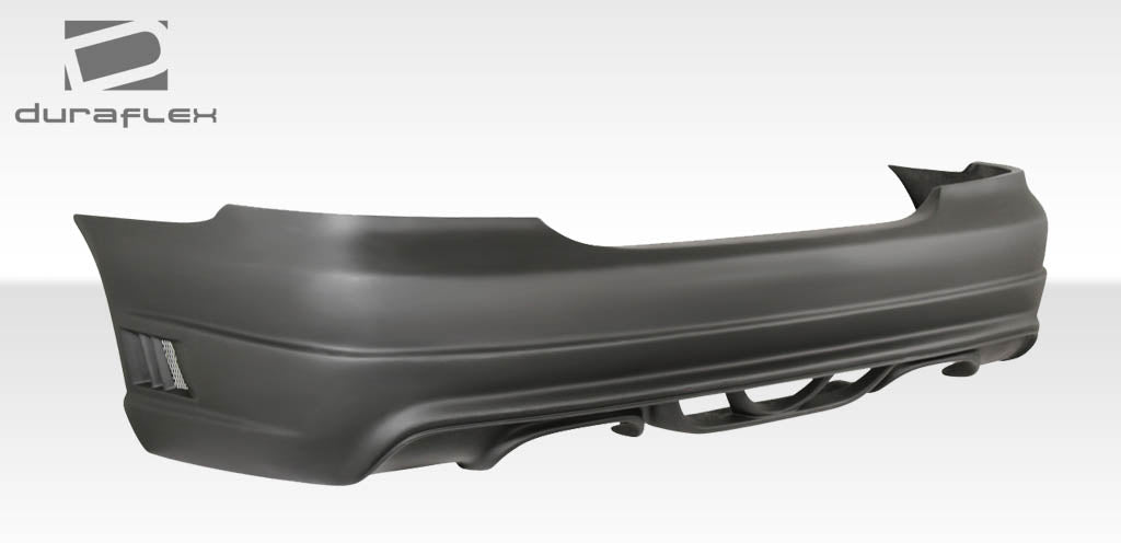 2001-2007 Mercedes C Class W203 W-1 Style Rear Bumper Cover - FRP