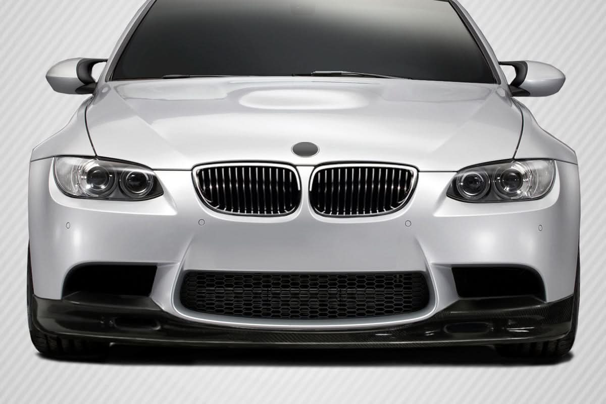 2008-2013 BMW M3 T-Design Style Front Lip Spoiler - Carbon Fiber