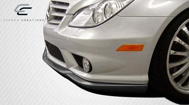 2006-2008 Mercedes CLS Class CR-S Style Front Lip Splitter - Carbon