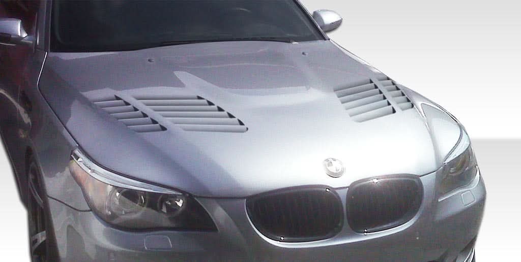 2004-2010 BMW 5 Series GTR Look Hood - FRP