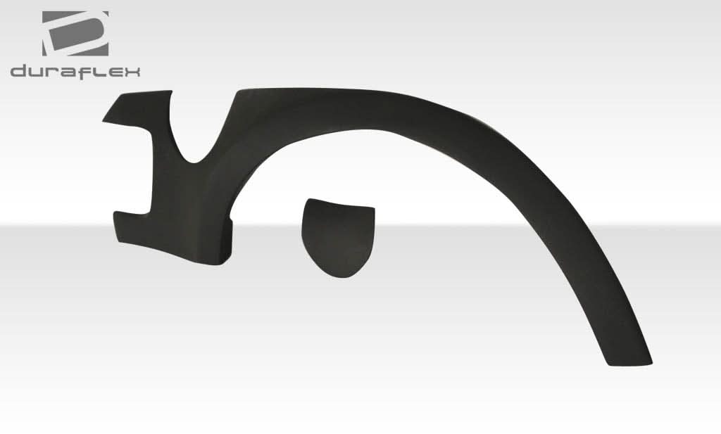 2003-2008 Nissan 350Z Z33 AM-S Style Wide Body Rear Fender Flares - FRP