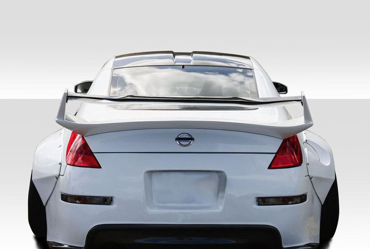2003-2008 Nissan 350Z AM-S Style Wing Trunk Lid Spoiler - FRP