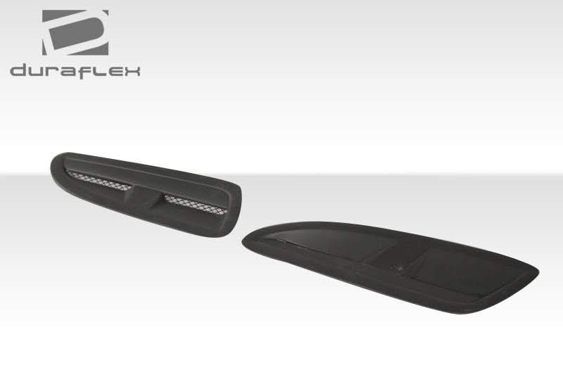 2010-2015 Porsche Panamera Eros Version 1 Style Hood Scoops - FRP