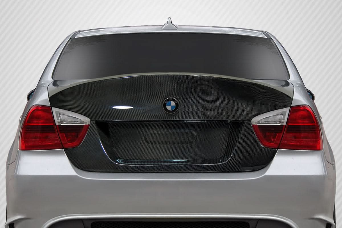 2006-2008 BMW 3 Series E90 AF-1 Style Trunk Lid - Carbon Fiber