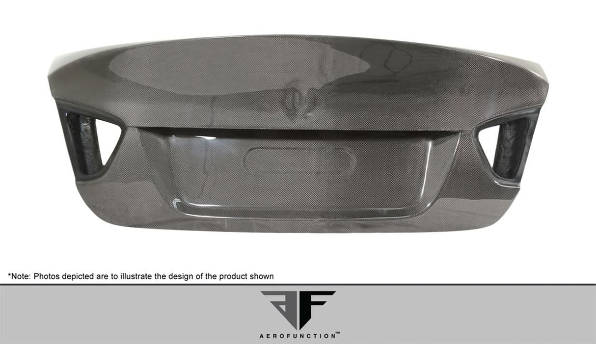 2006-2008 BMW 3 Series E90 AF-1 Style Trunk Lid - Carbon Fiber