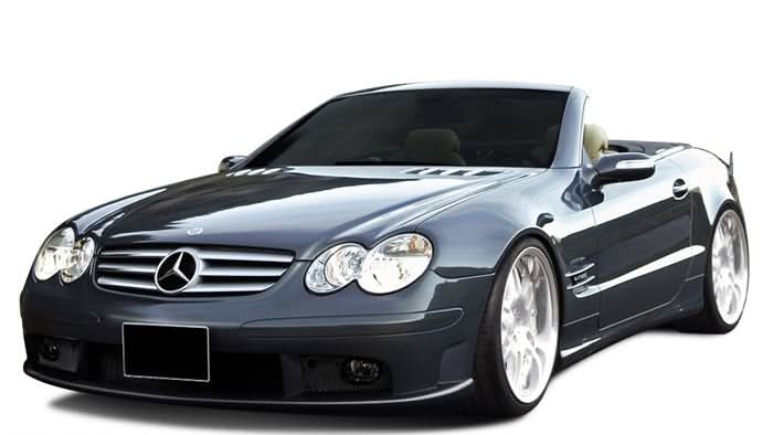 2003-2008 Mercedes SL Class AF-1 Style Front Bumper Cover - FRP