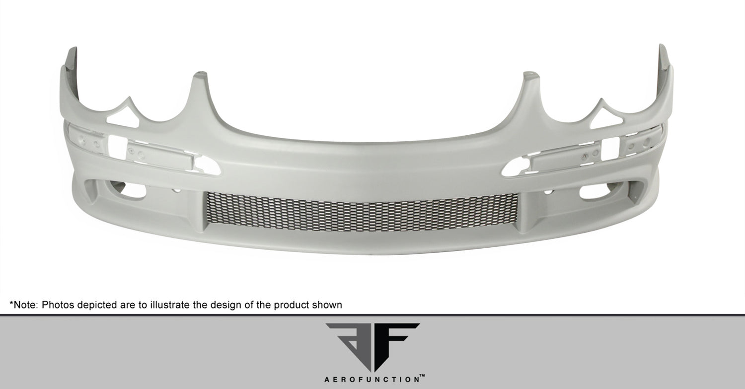 2003-2008 Mercedes SL Class R230 AF-1 Front Bumper Cover ( GFK ) - 1 Piece
