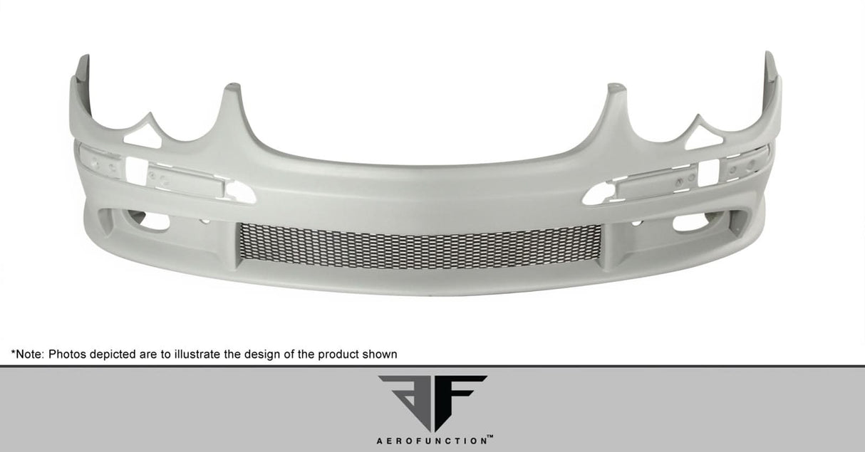 2003-2008 Mercedes SL Class AF-1 Style Front Bumper Cover - FRP