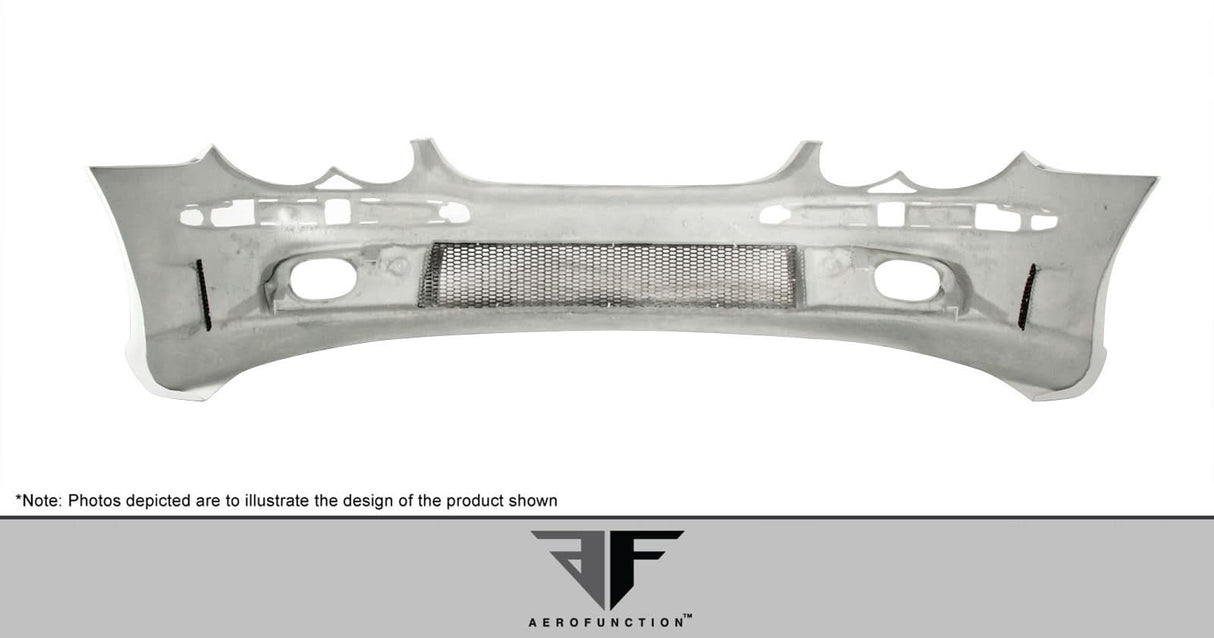 2003-2008 Mercedes SL Class AF-1 Style Front Bumper Cover - FRP